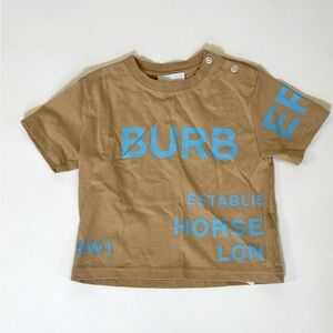 Kids Tan Graphic T-Shirt